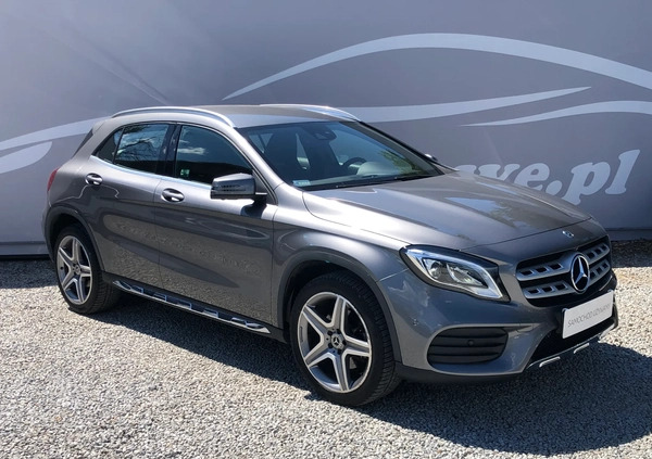 Mercedes-Benz GLA cena 109999 przebieg: 72925, rok produkcji 2018 z Barczewo małe 379